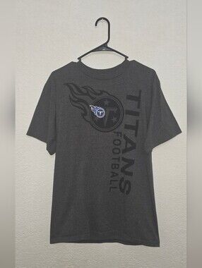 NFL Tennessee Titans Charcoal Gray Graphic Tee M